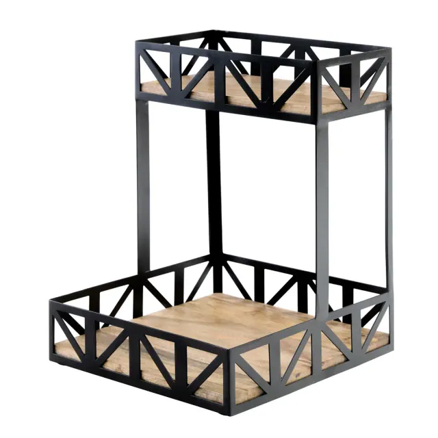 Split P Urban Farmhouse 2 Tier Organizer