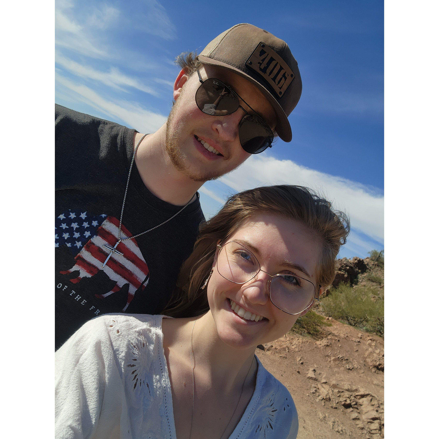 Walking up Camelback Mountain