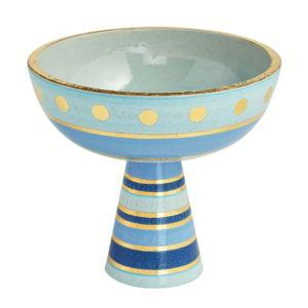 Chroma Tall Bowl - blue