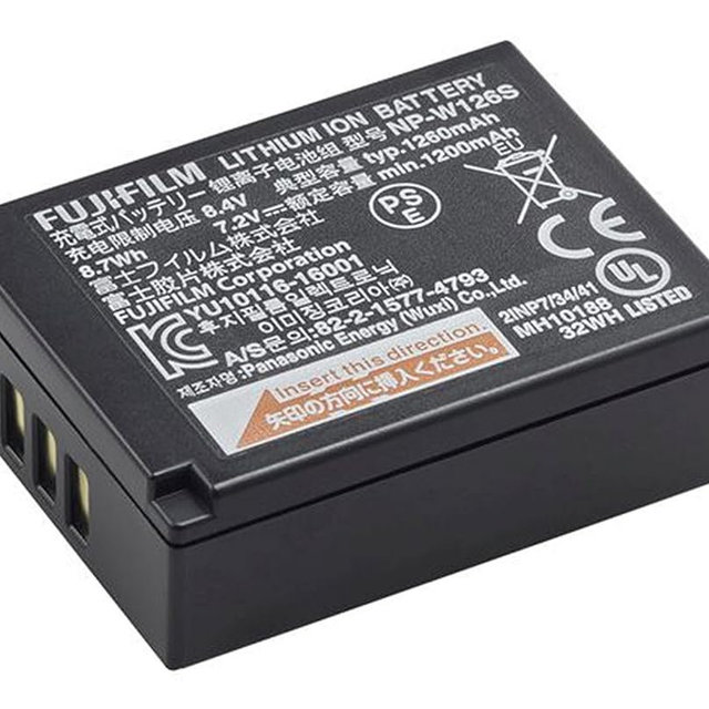 Fujifilm NP-W126S Li-Ion Rechargeable Battery