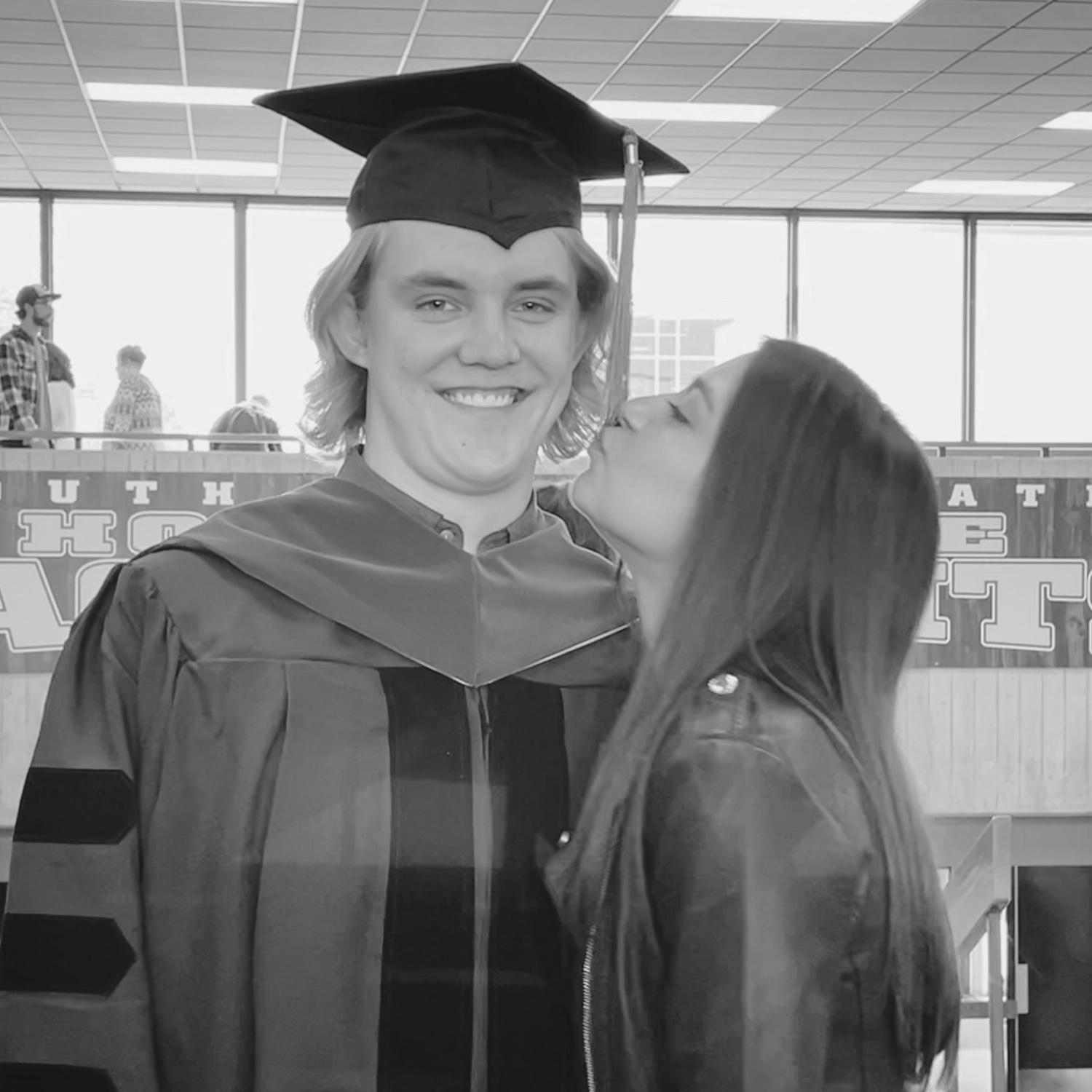 Sean graduating from Pharmacy school!