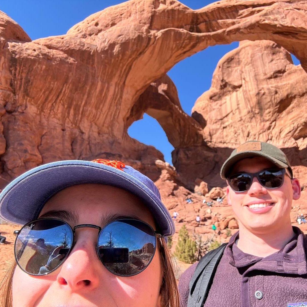 Our first trip together to Moab UT