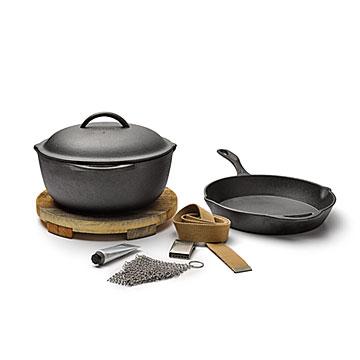 Cast Iron Cooking Set