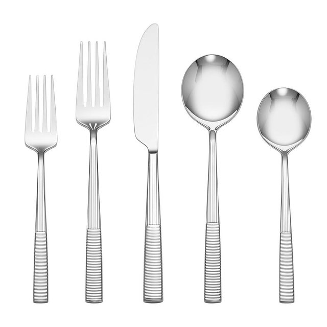 Lenox 898323 Modulus Mirror 20-Piece Flatware Set