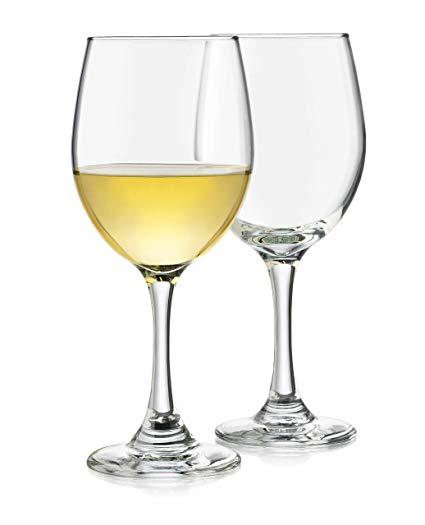 Libbey Classic White Wine Glasses, Set of 4