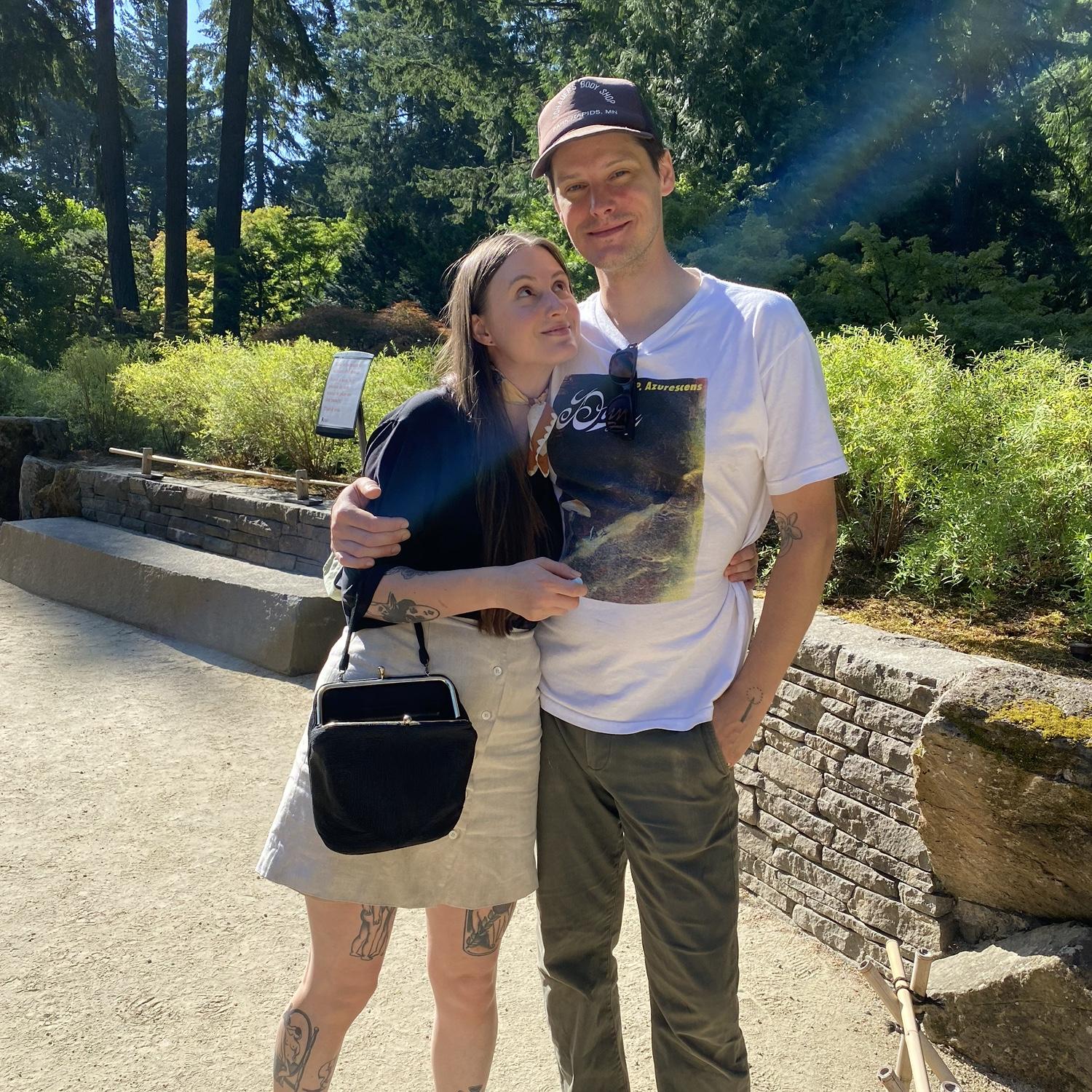 At the Portland Japanese Garden