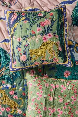Cotton Voile Printed Euro Sham