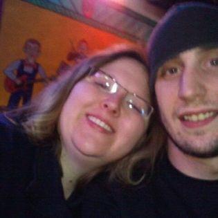 Our first picture together and we kissed for the very first time the night we took this picture - Jan 2012