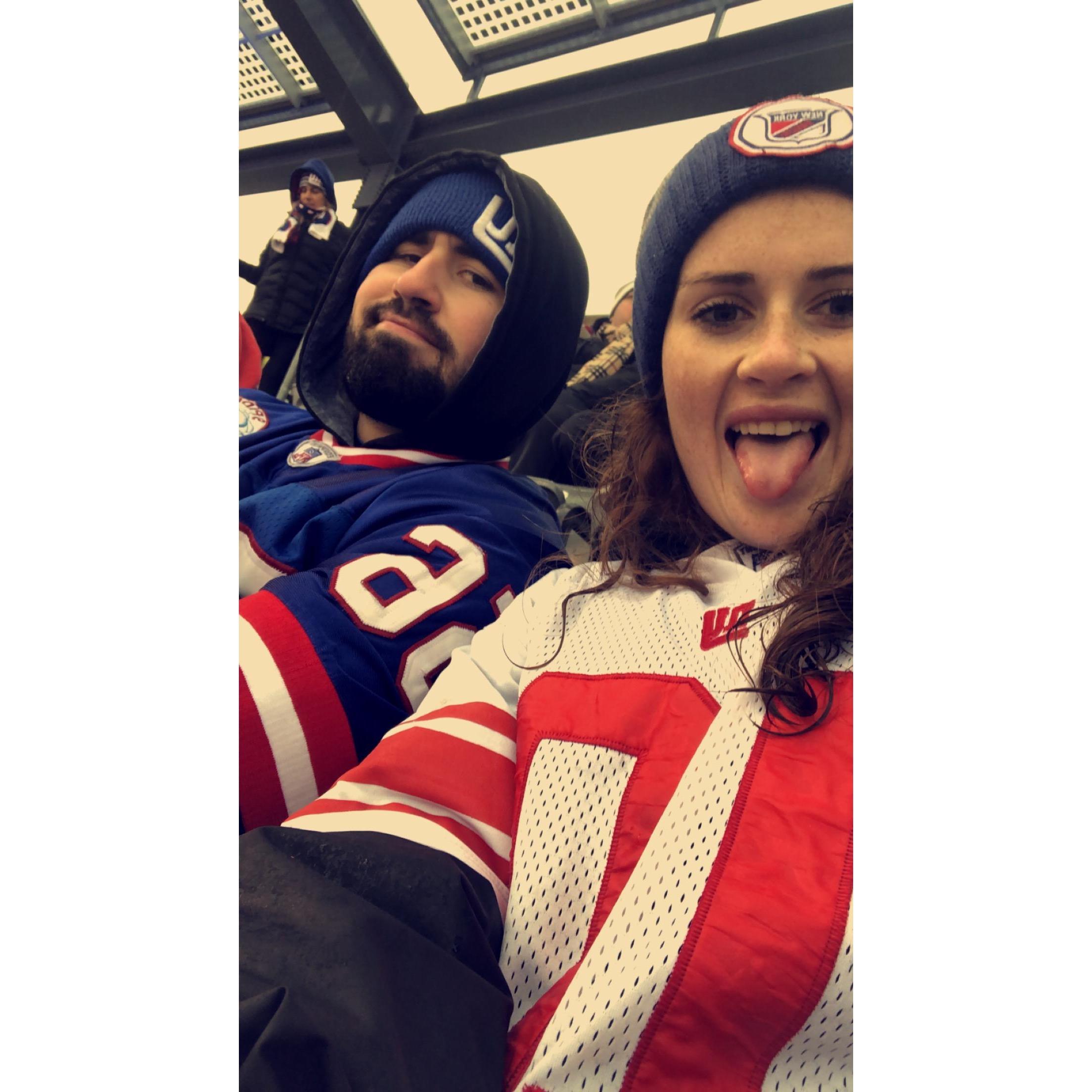 December 16th, 2018 - Our first Giants game together!