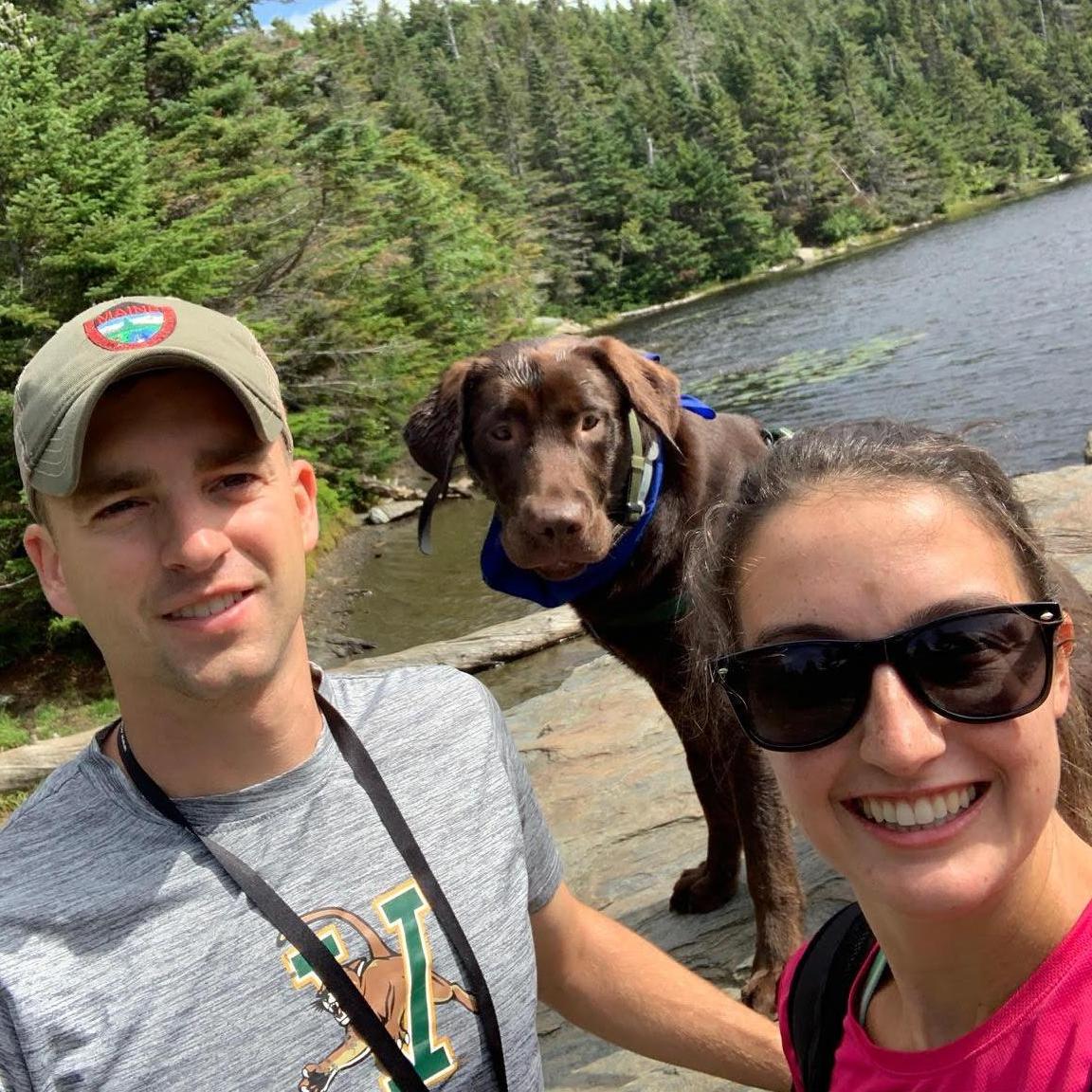 A family hike and swim at Sterling Pond