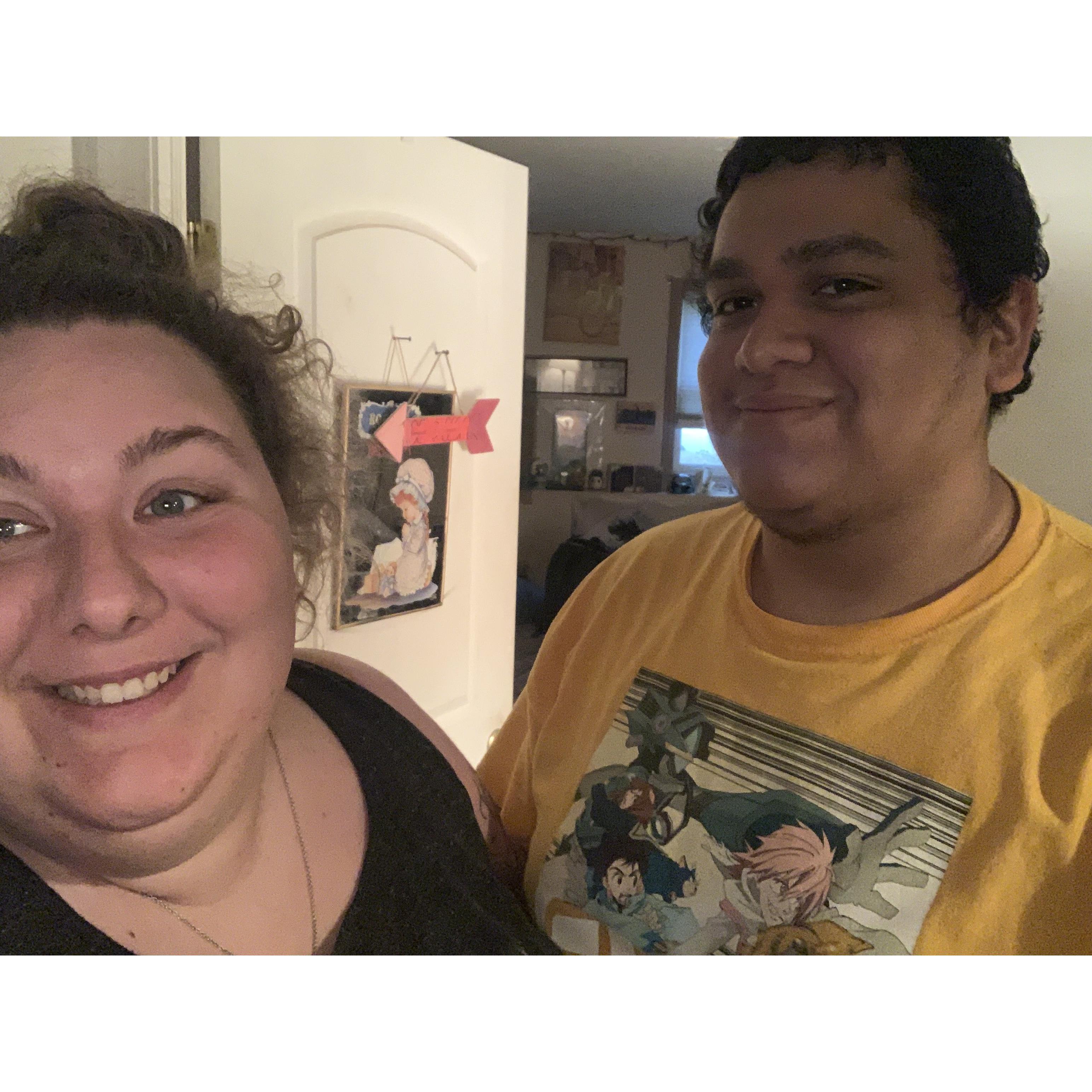 We moved in together! July 2020
