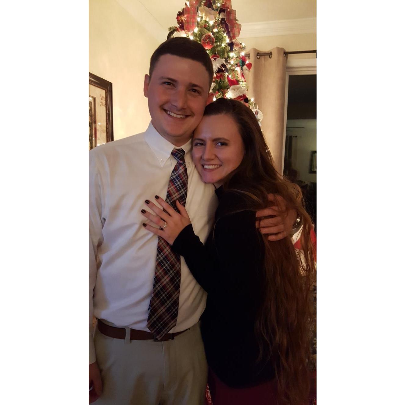 December 24, 2017. The day he FINALLY popped the question. And I said YES!