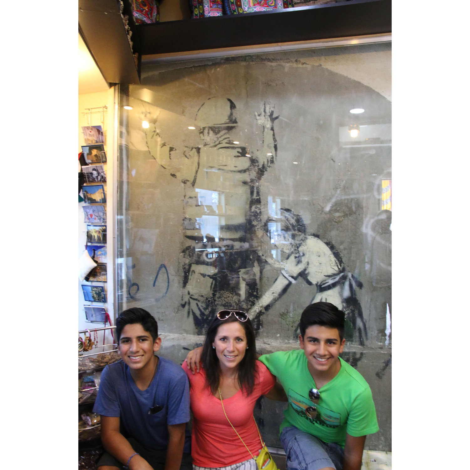 Famous Banksy in Palestine