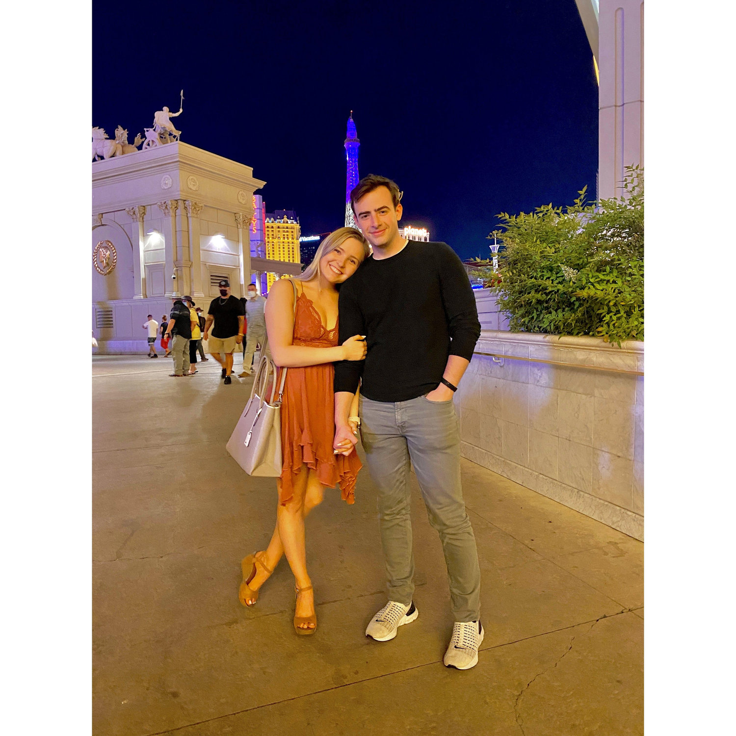 Our first real trip together! Vegas with Reagan's parents to celebrate her 21st and Sean's graduation.