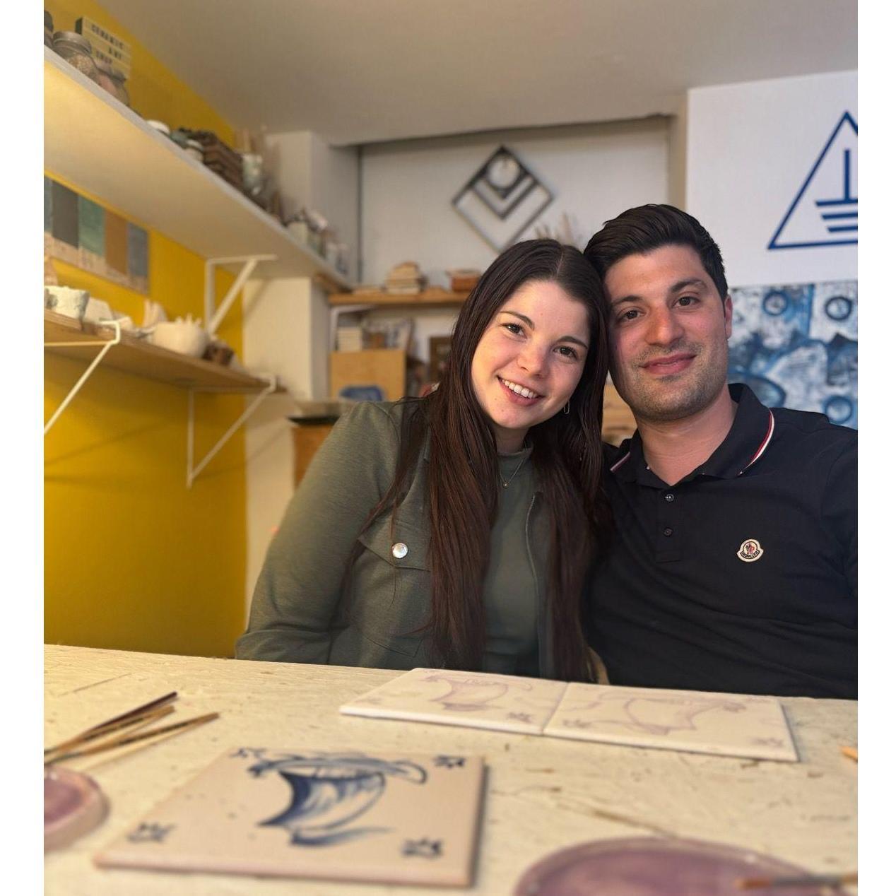 Lisbon, tile painting workshop