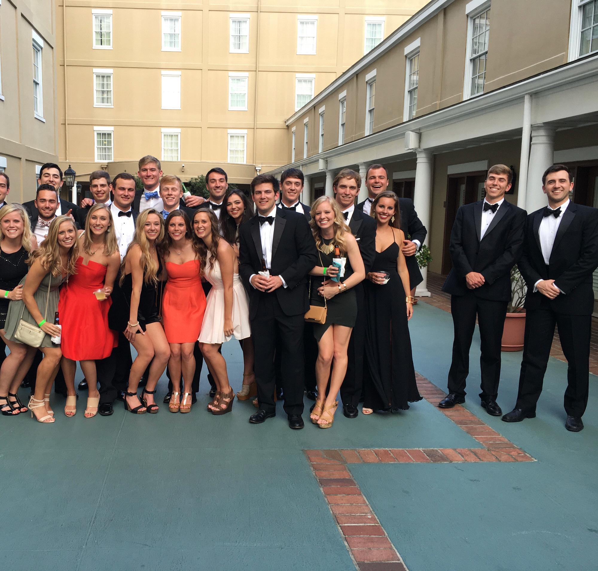 Sig Ep formal in Charleston 2016
