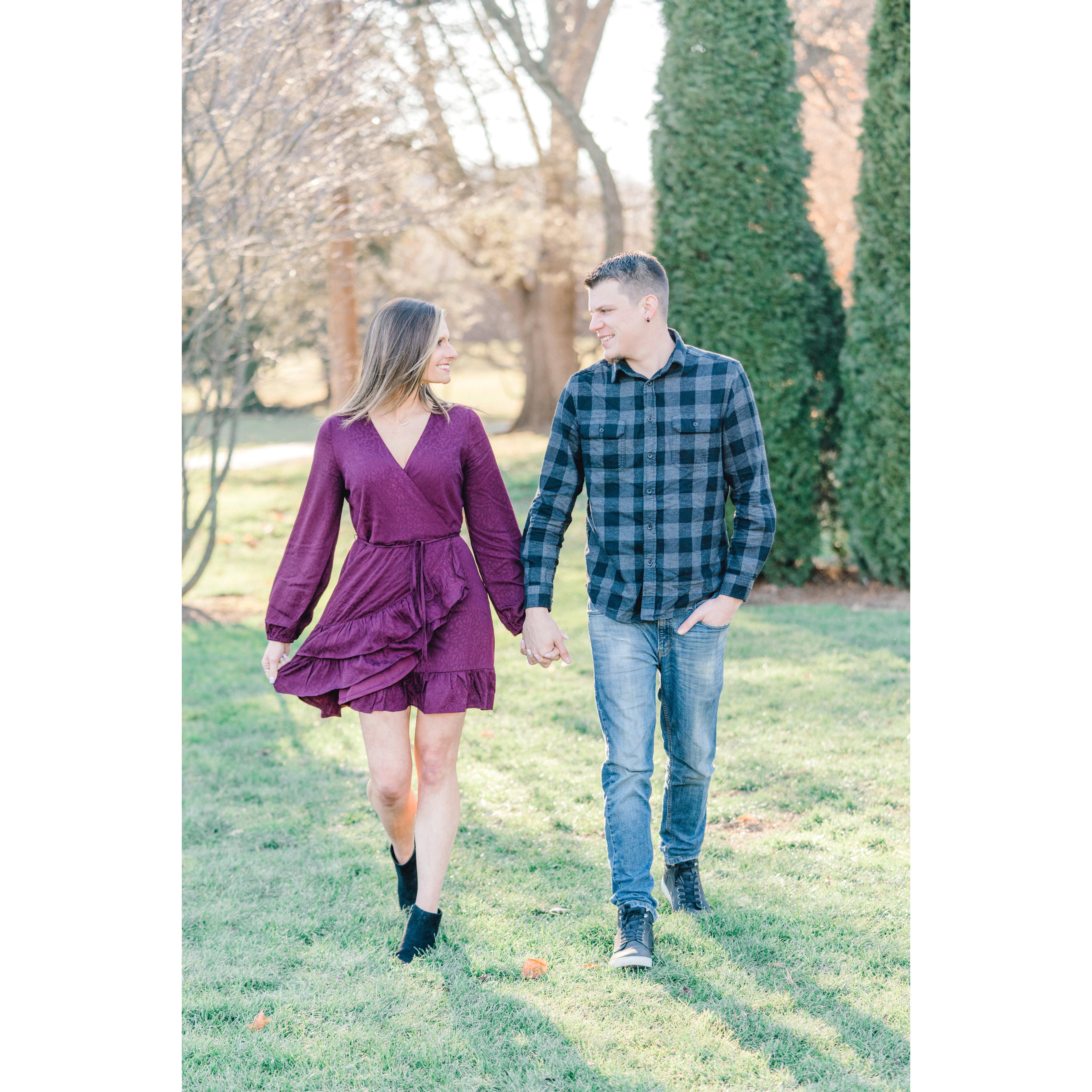 Less than a few months until we walk down the aisle!