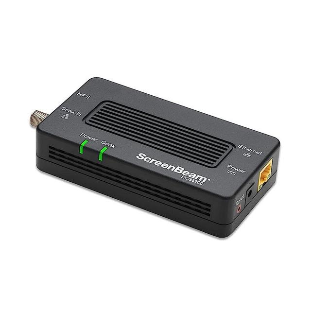 ScreenBeam Bonded MoCA 2.0 Network Adapter for High Speed Internet, Ethernet Over Coax - Single Add-On Adapter for Existing MoCA Network (Model: ECB6200S02)