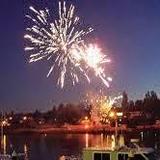 Fireworks Over the Swinomish Channel