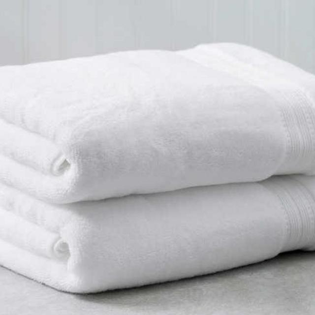 Charisma 100% Hygro Cotton 2-piece Bath Towel Set (WHITE)