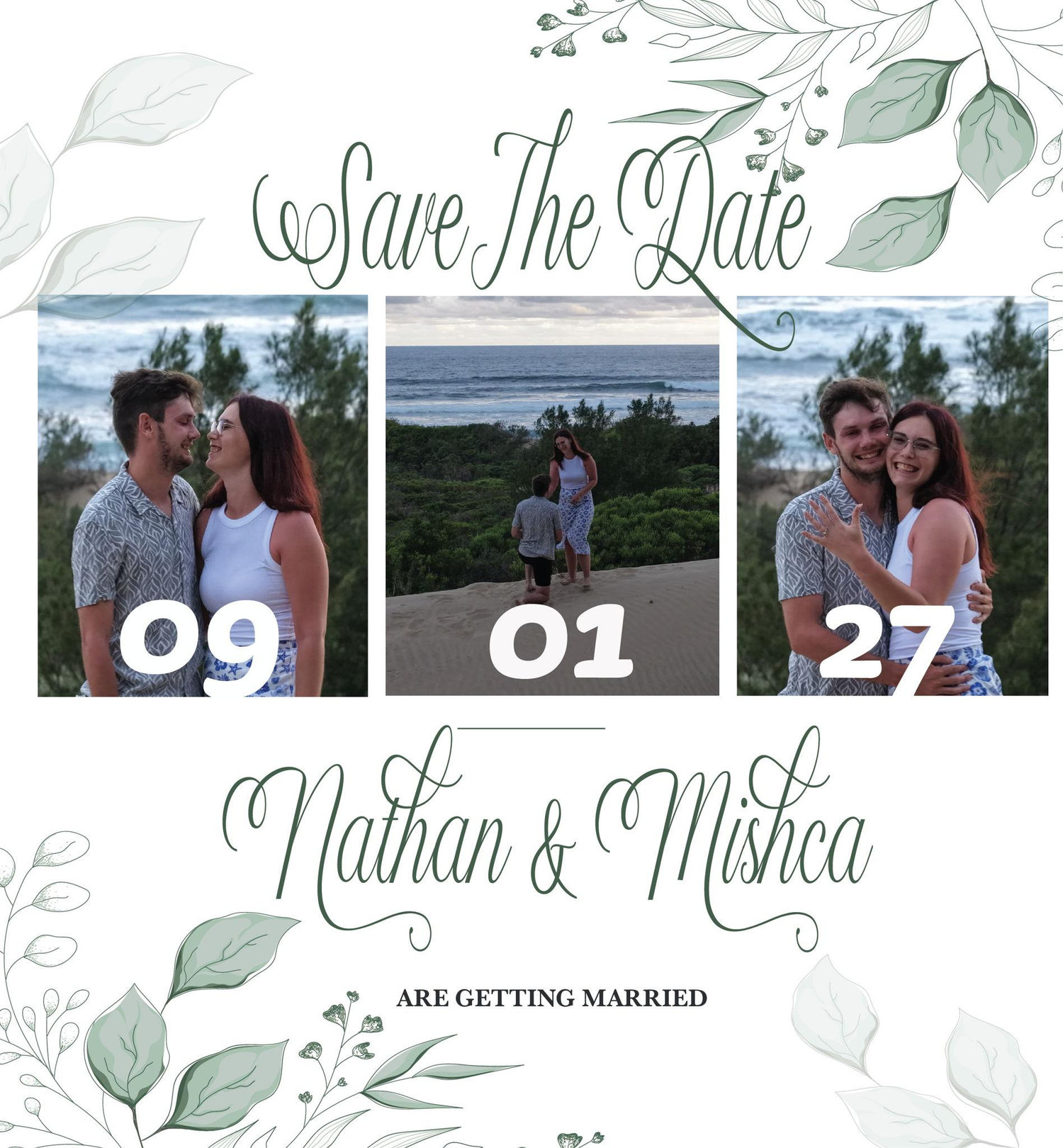 The Wedding Website of Mishca Fitzpatrick and Nathan Van Rooyen