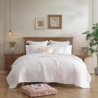 Medallion Floral 3-Piece Quilt Set