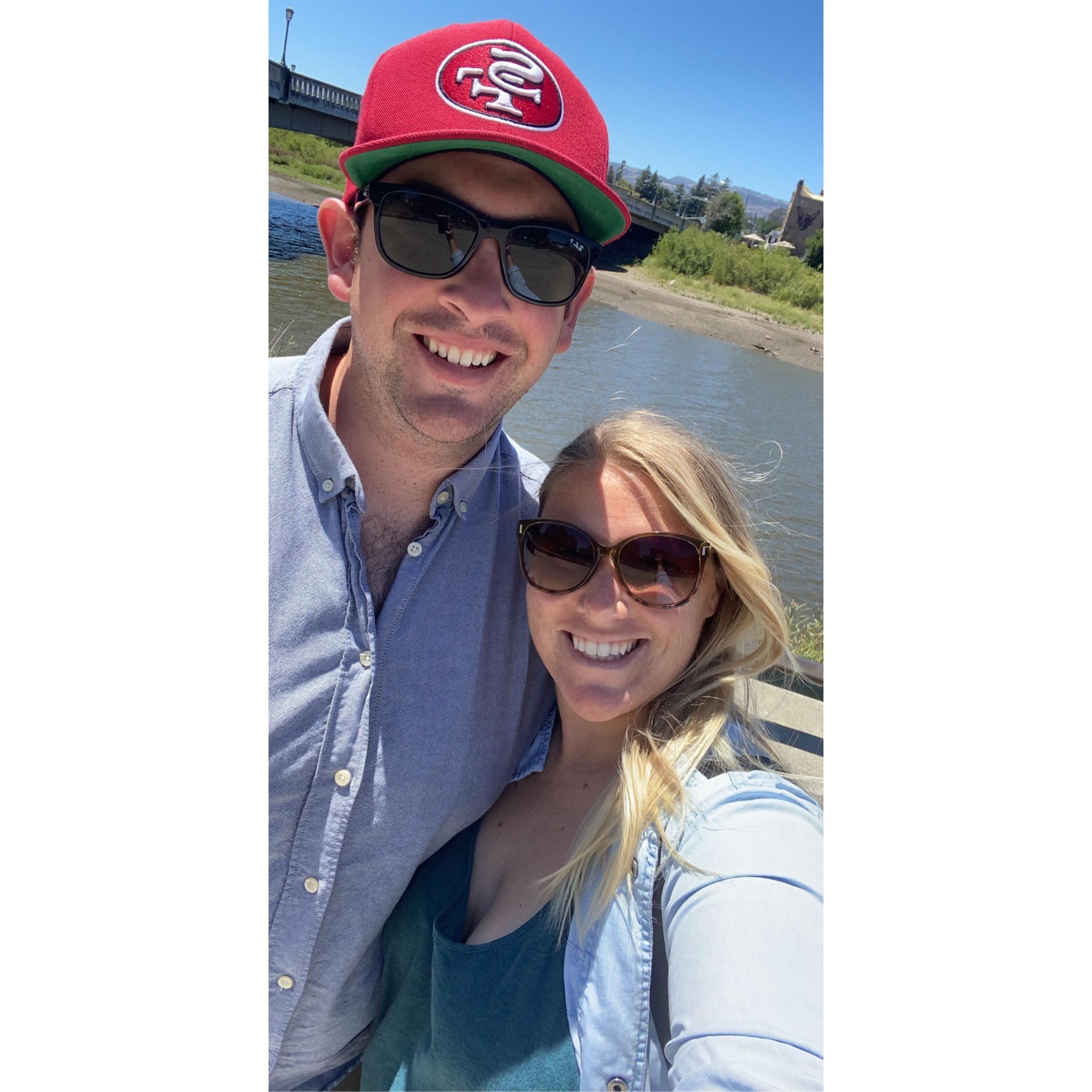 Date night in Napa by the river