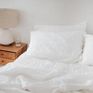 Stonewashed French Linen Pillowcase, Set of 2