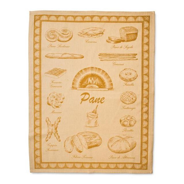 Pantry Bread Jacquard Kitchen Towel, 31.5" x 23.5"