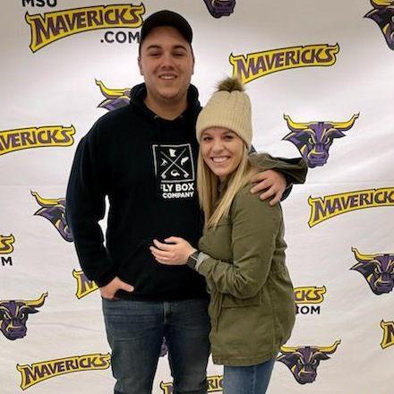 Kelly's first MSU Hockey Game!