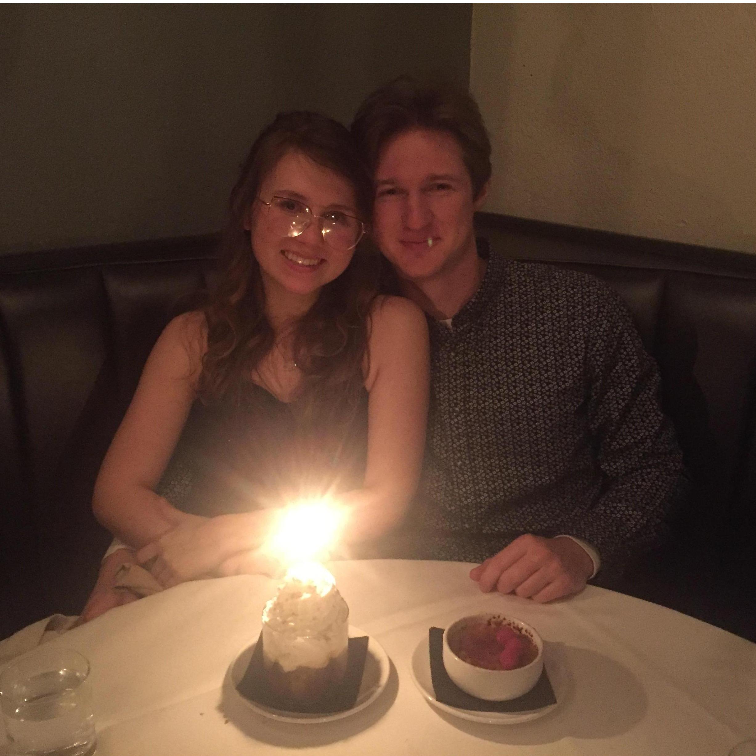 Our six month anniversary