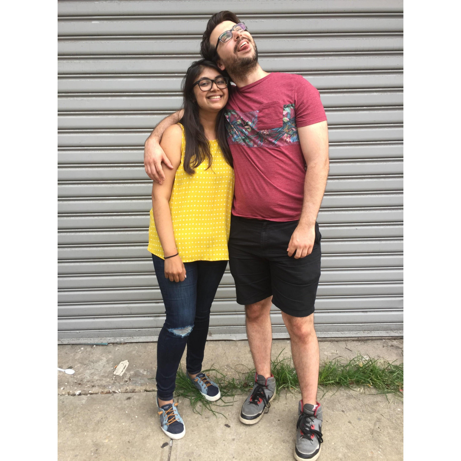 This photo is the definition of our personalities.