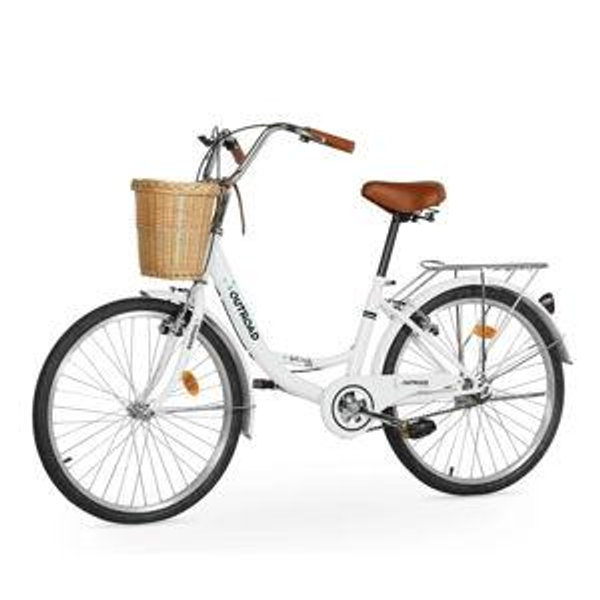 Beach Cruiser Bike with Large Capacity Basket