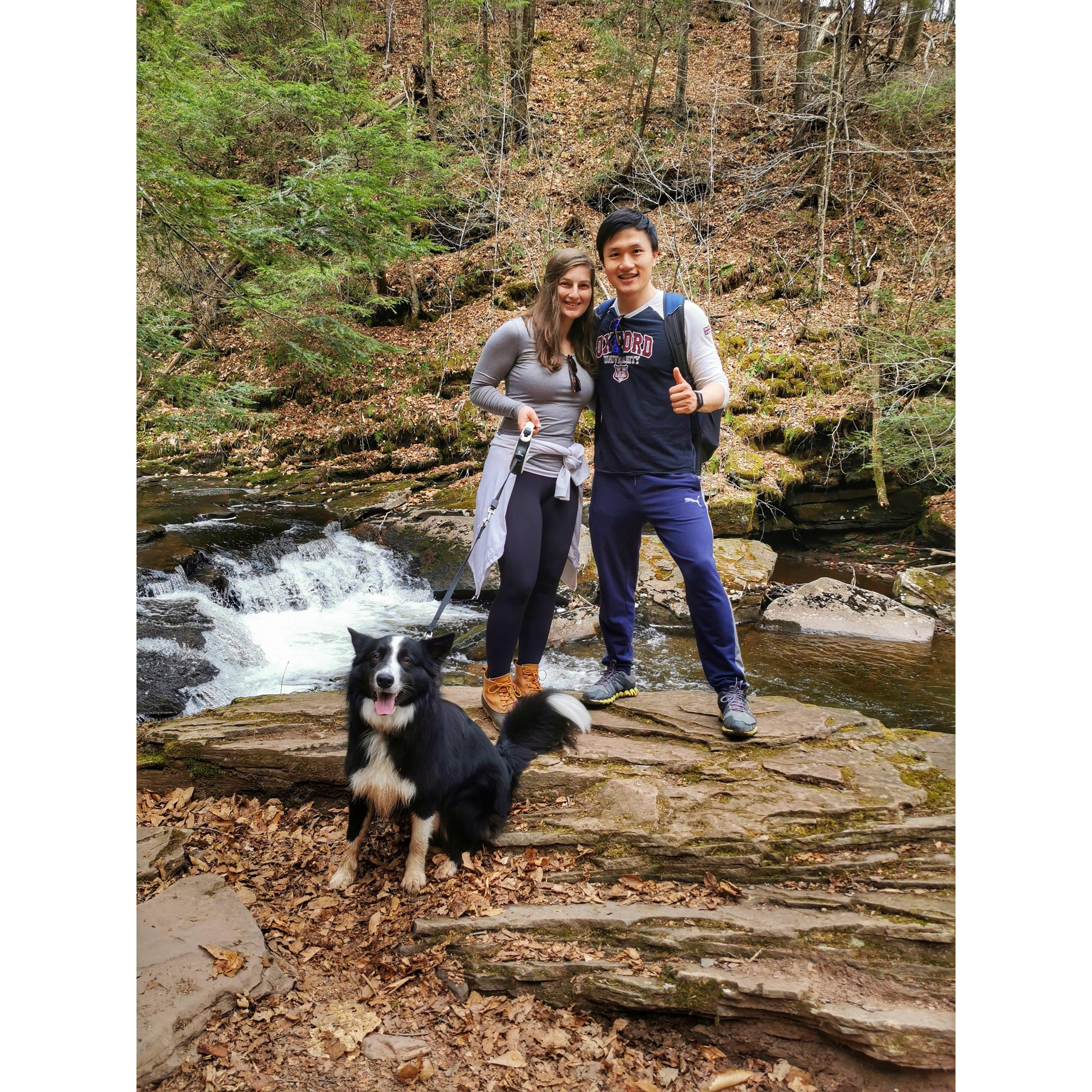 Trail lovers @Ricketts Glen State Park