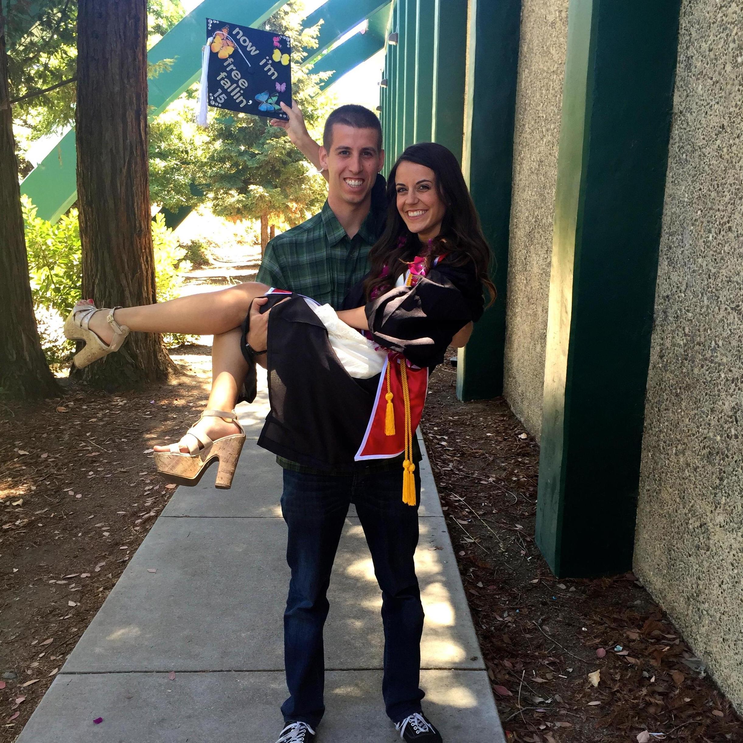 Kelly’s college graduation