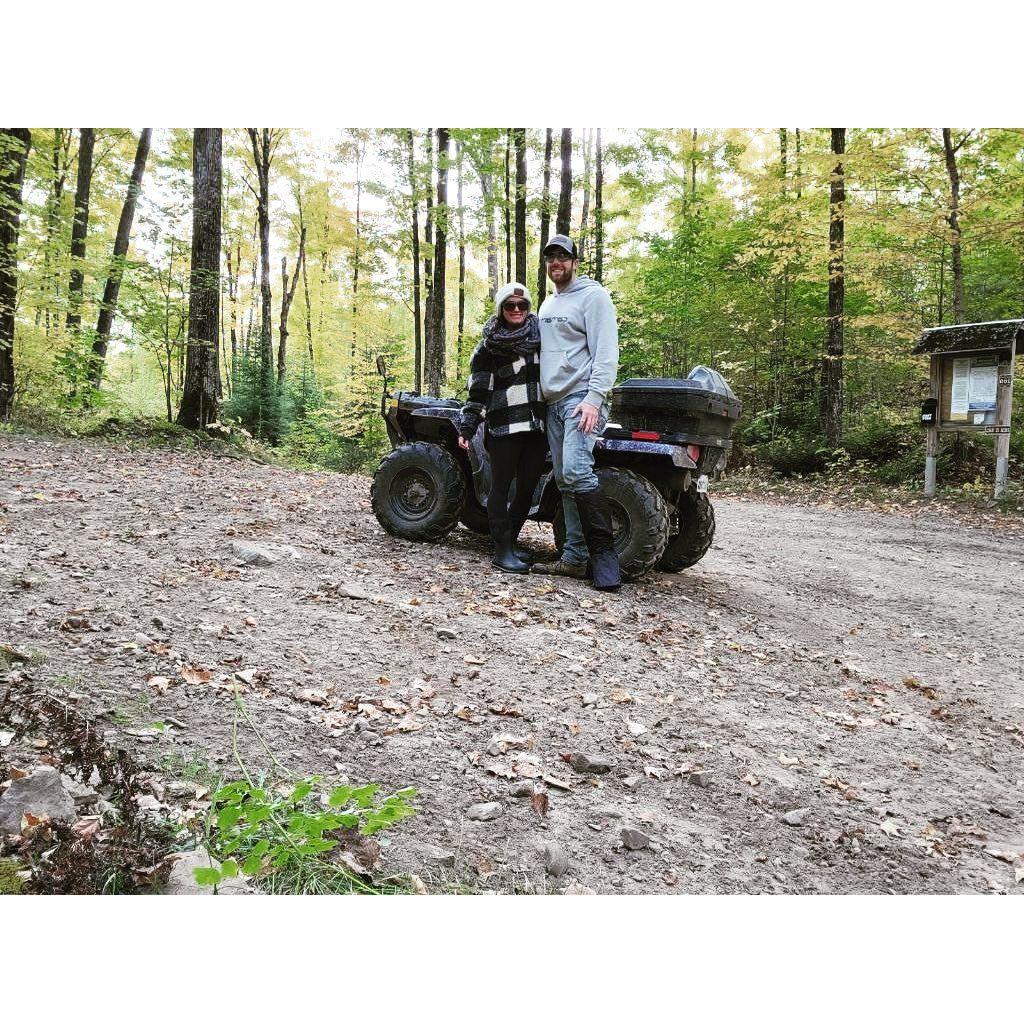Four wheeling up north
