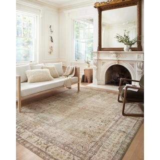Alexander Home Sara Antique Ultra Plush Area Rug - 7'-6" x 9'-6"