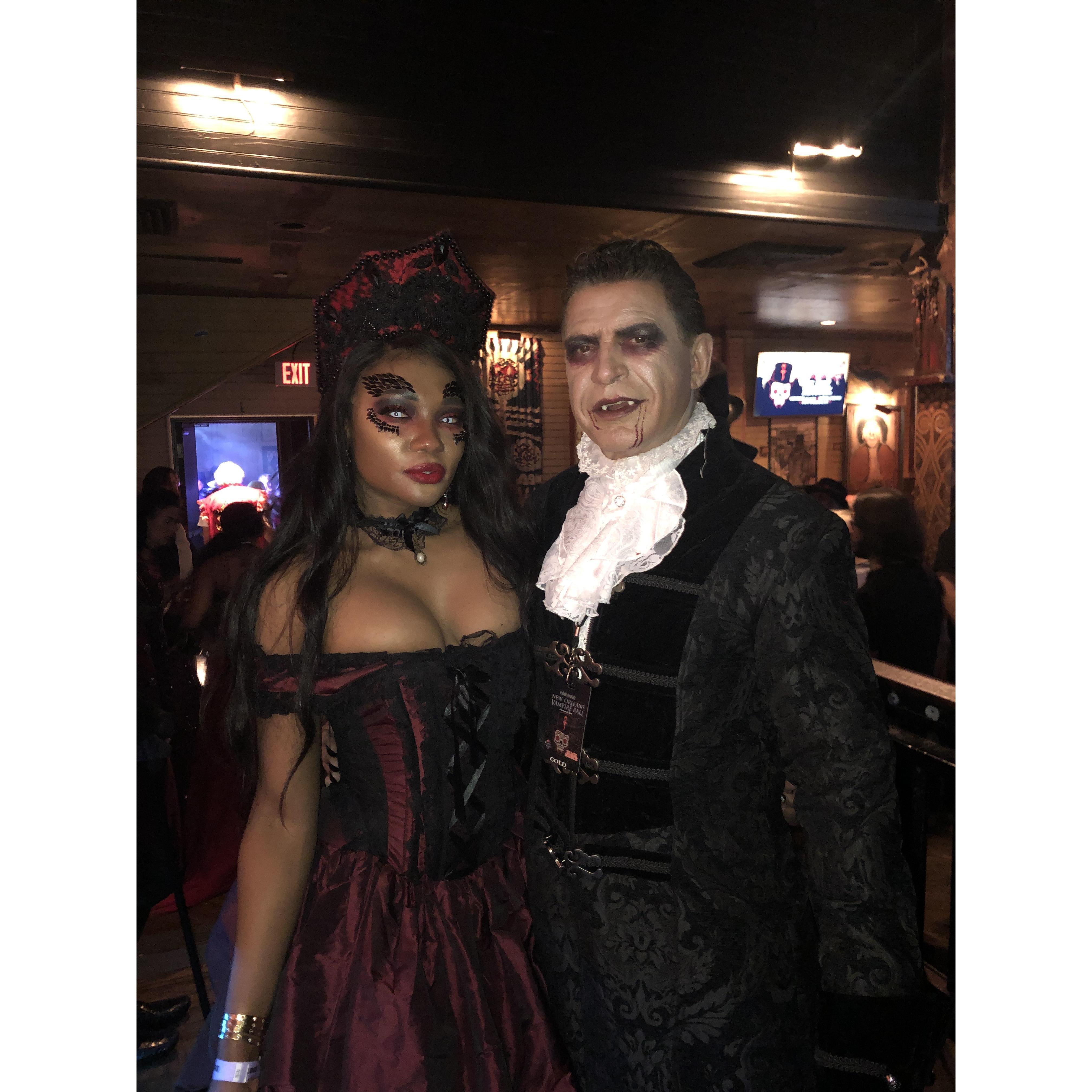 The Count Dracula and Selene from an eternity ago!