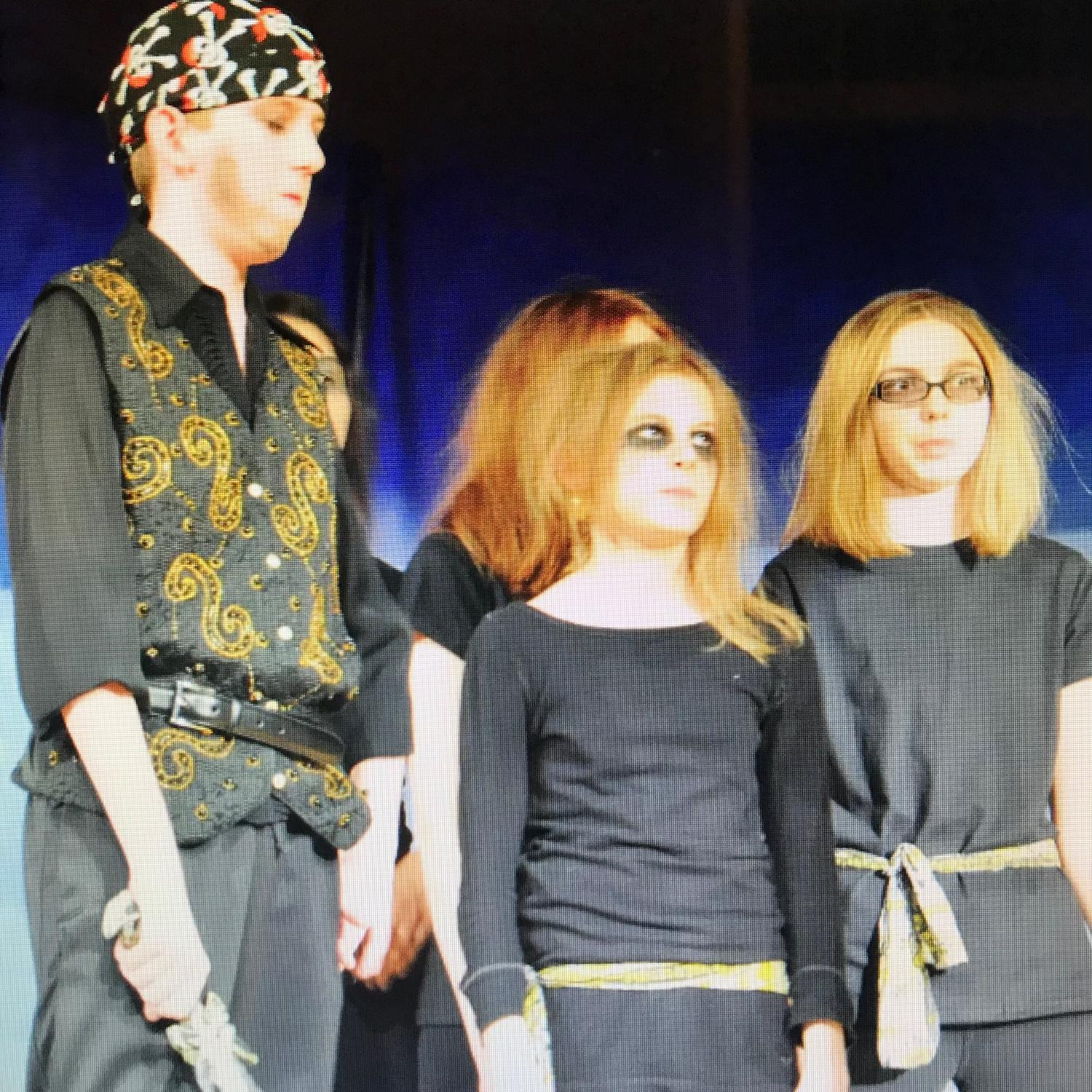 Our first picture together, in the middle school play.