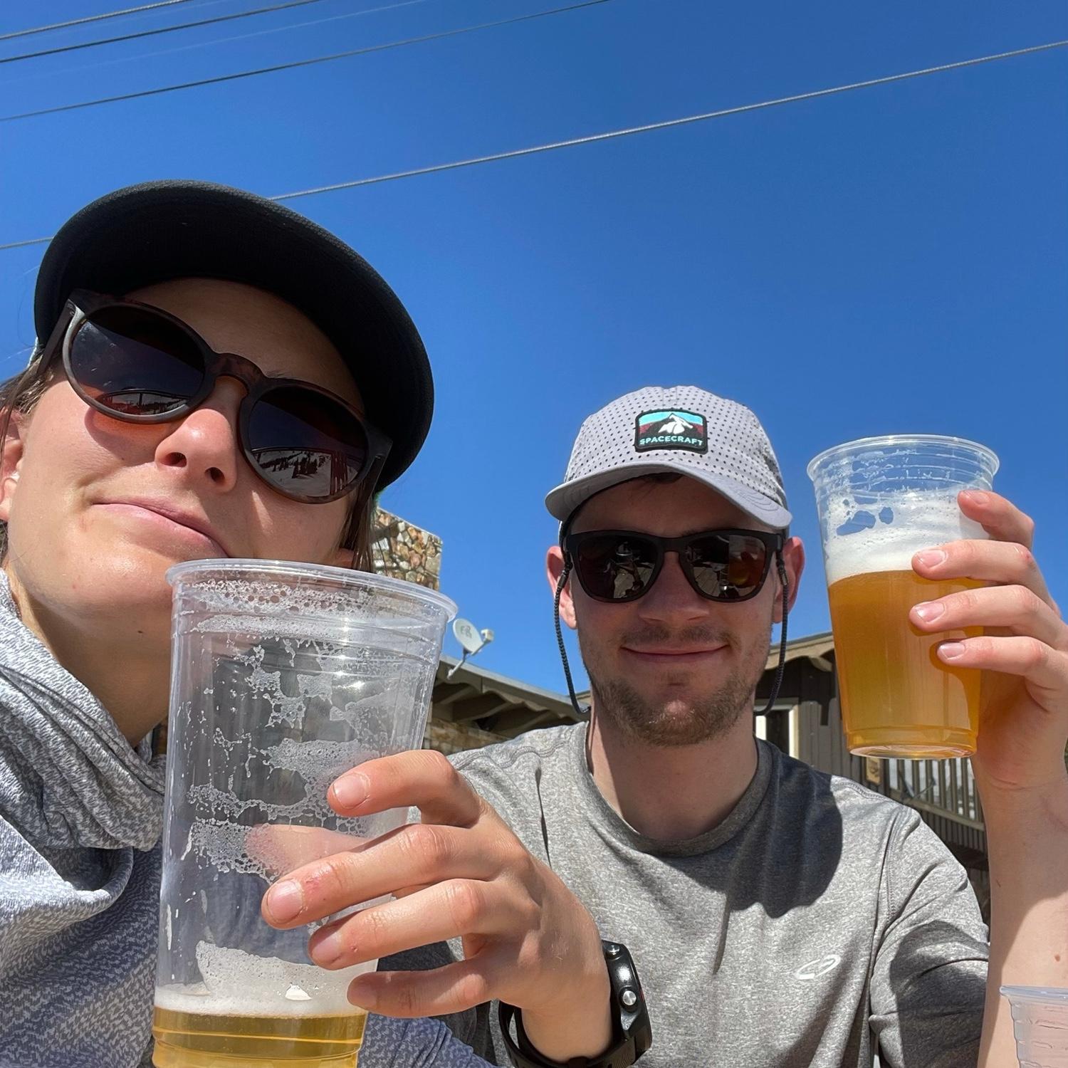 Birthday beers