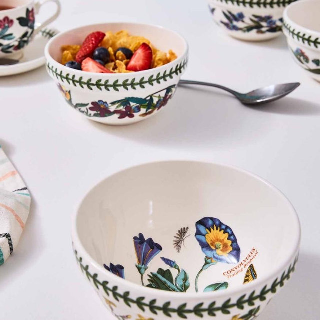 Botanic Garden Set of 6 Stacking Bowls, 5.5 Inch