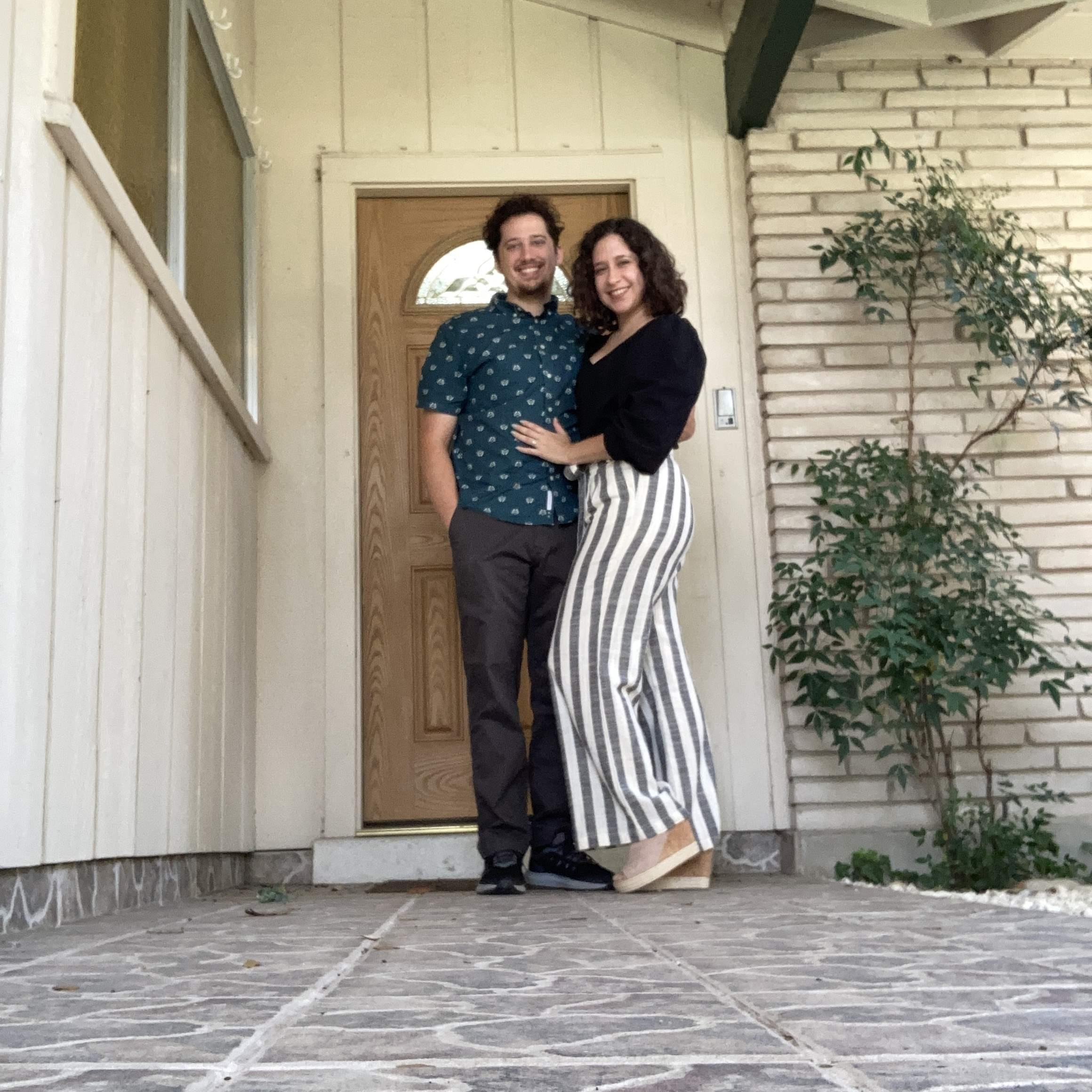Right after John Proposed, and we signed finished signing for our first house.