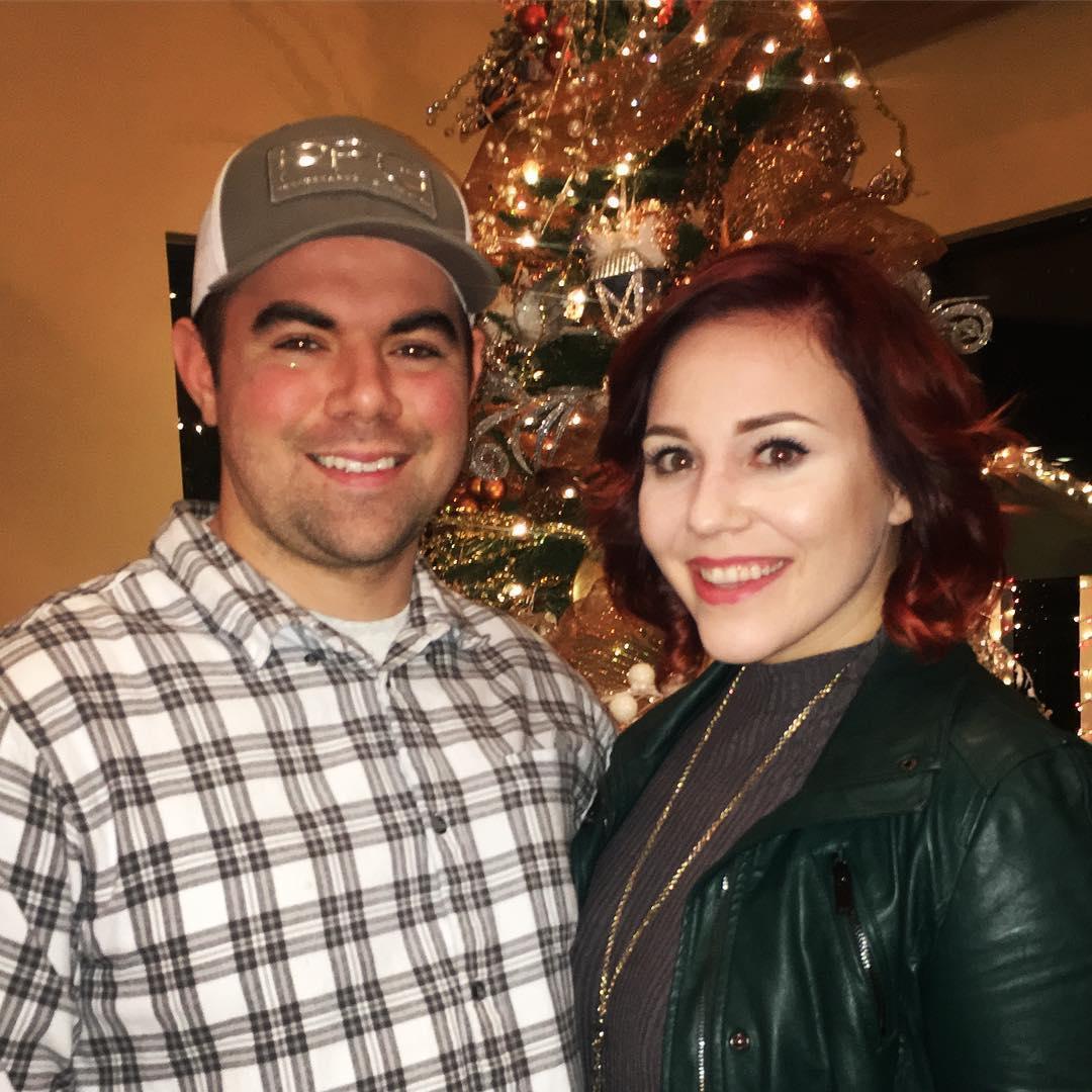 Travis' first Christmas with the Schexnaydre Family