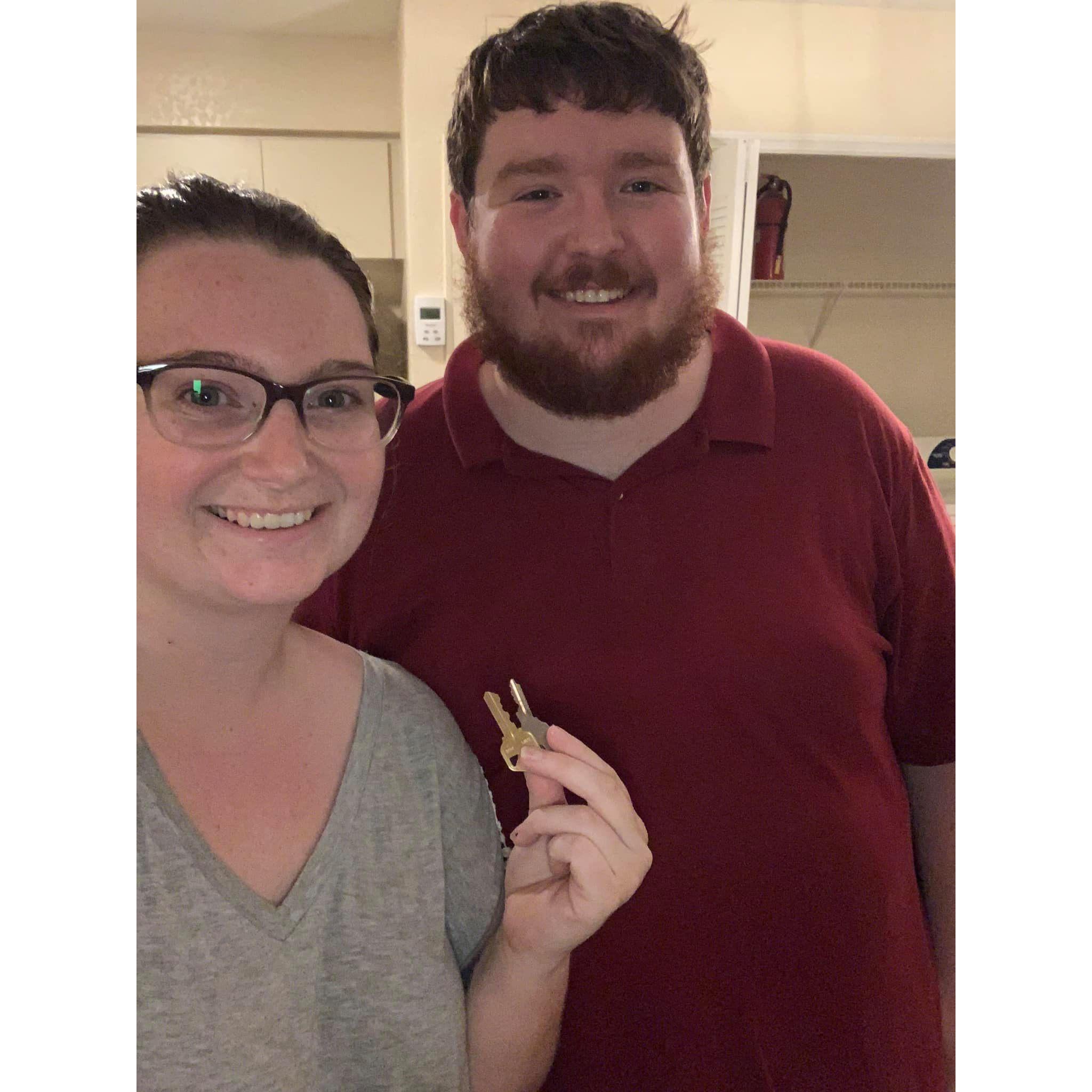 Moving in to our first apartment together