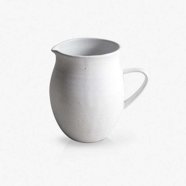 Sheldon Ceramics Farmhouse Pitcher, Eggshell