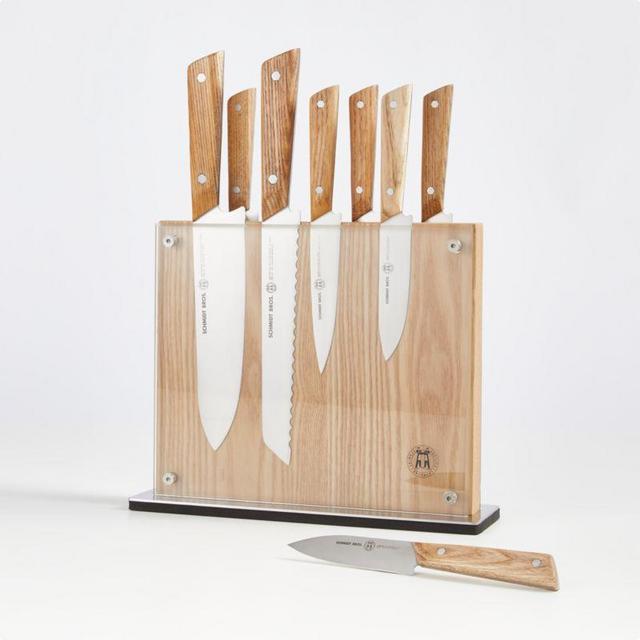 Schmidt Brothers ® Hex 9-Piece Knife Block Set