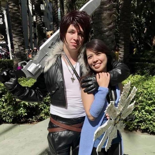 Playing characters at a Cosplay event in LA.