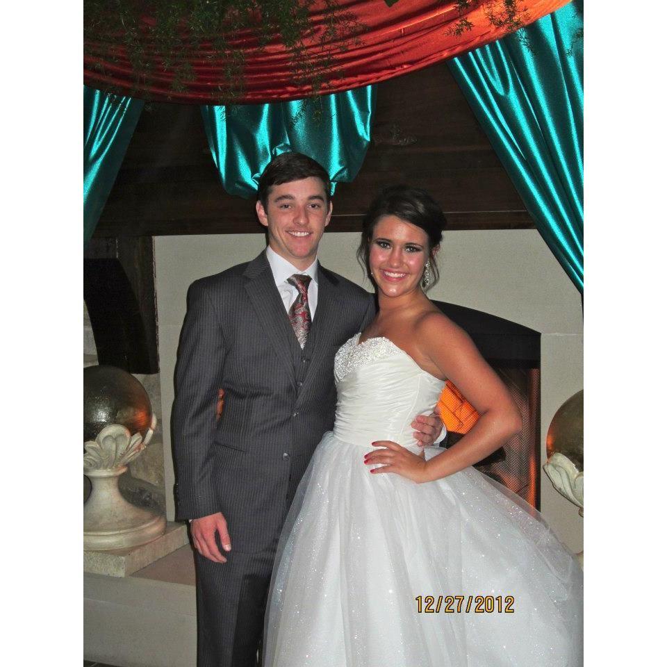 Logan making his first appearance in Odessa at my debutant ball.