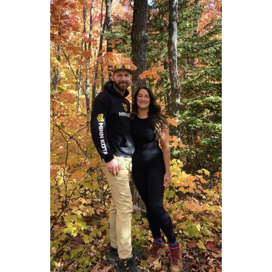 Hiking on the Superior Hiking Trail!