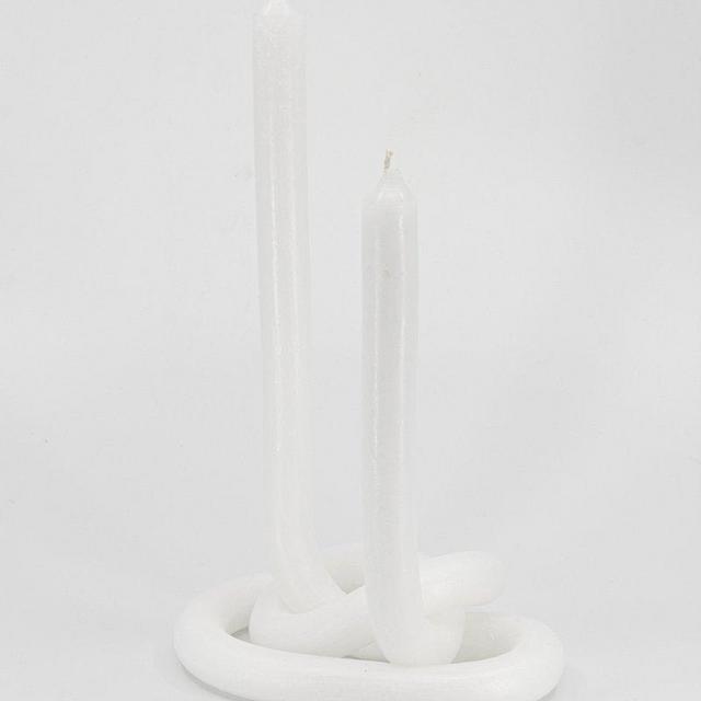 Knot candle unique piece N.64